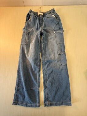 GAP Blue Cargo Denim Pants
